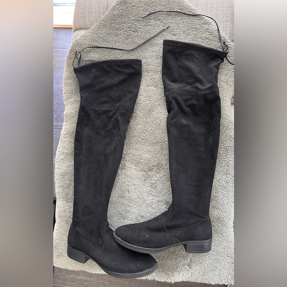 Circus by Sam Edelman Black Over the Knee Boots